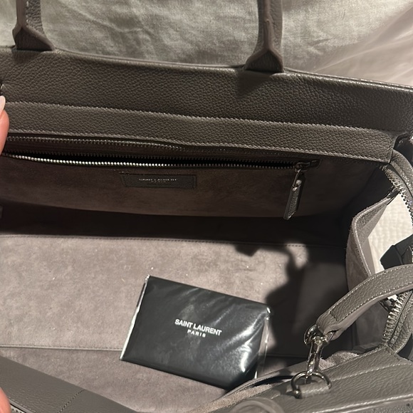 Saint Laurent Rive Gauche cabas Leather Small Bag - Picture 3 of 5